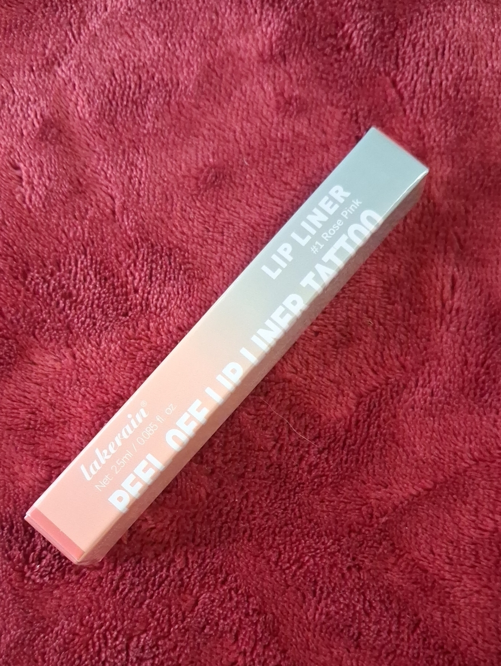 Lakerain Peel Off Lip Liner Tattoo - Rose Pink